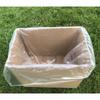 Bajo voltaje PO película de plástico translúcida plana bolsa de plástico logística cesta de rotación bolsa interior película transparente bolsa de revestimiento impermeable