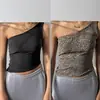 Nuevo Top de Tubo de un Solo Hombro Estilo Europeo y Americano Verano 2026, Estilo Hot Girl Ins, Top sin Mangas de un Solo Hombro Reversible, Ropa Femenina del Sudeste Asiático, Disponible para Venta al por Mayor