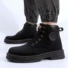 Zapatos de protección laboral para hombre 2022 Invierno Sitio resistente al desgaste trabajo de construcción botas Martin herramientas impermeable antideslizante Montañismo