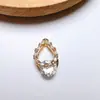 Acessórios para joias DIY atacado nova moda alto senso cristal lapidado zircônia pingente brincos colar material