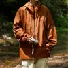 Camisa casual retro, minimalista, de color sólido, con cuello mao, protectora del sol para hombres y mujeres, nuevos estilos de verano y otoño, top versátil para exteriores con protección solar