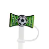 Novas Tampas de Canudo de Futebol da Copa do Mundo, Protetores de Canudo, Plugues à Prova de Poeira de Borracha Macia, Clipes Decorativos para Canudos de Festa, Mais Vendido na Amazon