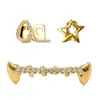 Grillz Dentales Hip Hop Europeos y Americanos Transfronterizos Decoraciones Dentales Hip Hop