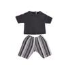 Ropa para muñeca American Girl de 18 pulgadas, camiseta más shorts, traje casual, accesorios para muñeca