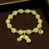 Estilo nacional novo chinês amendoim coisa boa pulseira de amendoim popular no TikTok pulseira coisa boa para mulheres