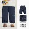 Calça Longa Panda Kaka para Meninos Roupas de Outono para Meninas Calças Infantis Calças Casuais de Primavera e Outono para Bebês Roupas para Crianças Pequenas Calças Tendência para Crianças