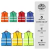 Chaleco de Seguridad Reflectante con Múltiples Bolsillos, Ropa de Seguridad Luminosa para Trabajos, Sanidad y Sitios de Construcción, Personalizable con Logo Impreso