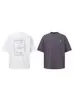 Camiseta Deportiva de Manga Corta Forn3 de Secado Rápido y Fresca, Marca Nacional de Tendencia, Camiseta Básica Simple Casual de Peso Pesado para Verano, Pareja, Manga Media