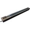 Lámpara subterránea de tira LED, lámpara empotrada para bañador de pared, para exteriores, impermeable, cuadrada, para suelo, paisaje, RGB, de acero inoxidable, lámpara de ladrillo