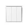 Placa Grande Transfronteriza Estilo Europeo 80mm Eu Estándar Europeo Estilo Alemán Francés Ruso Carga Rápida USB Interruptor Rojo y Verde Enchufe Multifunción