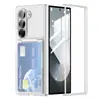 Adecuado para Samsung Zfold 30% de descuento Funda para Teléfono Plegable Z Fold8 con Tarjetero y Soporte Cubierta Protectora Transparente Zfold8