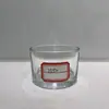Vasos de Vidrio Transparente para Velas al por Mayor, Portavelas de Vidrio para Aromaterapia, Vasos para Velas Elegantes y Creativos con Tapas de Bambú, Personalizables con Logo