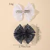 Venta Caliente Transfronteriza Nuevo Pasador de Pelo con Lazo de Encaje Accesorios para el Cabello Huecos Retro Pasador de Pelo de Color Sólido para Niños 5699