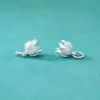 Seiko S925 Plata de Ley Accesorios para Joyería DIY Colgante Flor de Lirio del Valle Pulsera DIY Accesorios de Material para Joyería de Plata con Cuentas