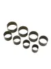 Molde de Faca de Corte Circular Feito à Mão DIY Couro Silicone Perfurador Corte Redondo Anel de Corte Ferramenta de Corte Lâmina