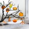 Etiqueta de Cuerda de Cáñamo Decorativa para Fiesta de Acción de Gracias Transfronteriza Decoraciones Colgantes de Calabaza de Dibujos Animados, Maíz, Ardilla Diseño de Rama de Jardín