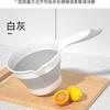 Cucharón de Agua Plegable de Mango Largo para el Hogar Cuchara de Agua Gruesa de Plástico Portátil para Cocina Se Puede Colgar Cuchara para Agua Flotante Cuchara para Agua