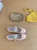 Zapatos Mary Jane Retro Coreanos para Mujer 2026 Primavera Nuevos Zapatos Planos de Punta Redonda con Correas de Doble Hebilla Dulces Zapatos de Ballet para Mujer