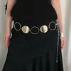 Cinto de Pelúcia Outono e Inverno Corrente de Cintura Trançada Boêmia Estilo Étnico Y2K Feminino com Acessórios de Roupas de Nicho High-End