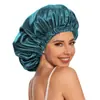 Amazon Venta Caliente Transfronteriza Extra Grande Doble Capa para Mujer Hogar Comercio Exterior Pañuelo para la Cabeza Cuidado del Cabello Posparto Sombrero Redondo Gorro de Dormir de Satén