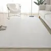Tapete simples de cor sólida nórdica para sala de estar, tapete de mesa de centro, cobertor completo para cabeceira de quarto, tapete de casa espesso lavável