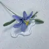 Capullos de Flor de Lirio Tejidos a Mano, Flores de Hilo Transfronterizas, Productos Terminados de Flores Tejidas, Ramos, Adornos Decorativos, Regalos Florales al por Mayor