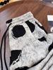Pantalones Holgados de Estilo Perezoso con Estampado de Lunares de Moda y de Alta Gama para Mujer Verano 2025 Nuevo Tendencia Casual Versátil