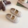 Zapatos de Cuero Macaron para Bebé Estilo Nuevo Primavera 2026 Zapatos de Princesa para Niños Zapatos tipo Gorro para Niñas Zapatos Mary Jane con Suela Suave
