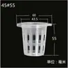 Cestas para Plantio de Plantas Hidropônicas, Equipamentos para Cultivo Sem Solo, Vasos Redondos para Flores e Vegetais, Copos de Plantio, Aquaponia com Fixação de Raízes