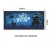 Tecido de Fundo Personalizado para Halloween Transfronteiriço Cortina de Porta Bandeira de Jardim Faixa Casal Dia dos Mortos Suprimentos para Festa em Bar Bandeira