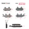 Pastillas de Freno para Motocicleta Zapatas para Vehículos Eléctricos Pastillas de Fricción para Bicicleta Accesorios para Locomotoras Pastillas de Freno Pastillas de Freno de Disco para Ciclomotor