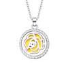 Suministro de Fábrica Difusor de Perfume Espiral Collar de Aceite Esencial de Aromaterapia Acero Inoxidable de Alta Calidad Collar para Mujer