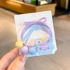 Cuerda para la Cabeza Infantil de Dopamina Goma Elástica Alta para el Cabello Anillo para el Cabello Niñas No Tira del Cabello Cuerda para el Cabello de Bola Bolas para Niñas Adorno para la Cabeza