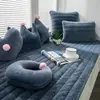 2021 Novo estilo tapete de coelho de pelúcia antiderrapante para bay window tapete de janela tatami decoração de quarto decoração de ambiente