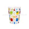 Taza de agua de vidrio de color vintage pintada a mano de celebridades de Internet, creativa taza de cerveza de jugo de diamante de vidrio verde en relieve