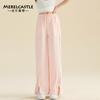 Pantalones de calle de celebridades de Internet para niñas, verano 2024, nuevos pantalones antimosquitos finos de estilo occidental para niños, pantalones anchos de verano para niños grandes