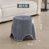 Banquinho Pequeno de Plástico Espessado para Uso Doméstico, Banquinho Pequeno para Sala de Estar, Banquinho Quadrado Empilhável, Banquinho para Mesa de Centro, Banquinho Infantil Baixo Antiderrapante para Banheiro