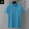 Camiseta de Manga Corta de Verano Paisenlong Camisa Polo de Algodón para Hombre 100% Algodón Camiseta de Manga Corta con Cuello Camisa Polo para Hombre Transfronterizo