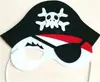 Máscara de Feltro Criativa Fantasia de Halloween Máscara para Olhos Máscara de Olho Monocromática de Feltro Máscara de Desenho Animado para Crianças Personalizável