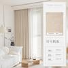 Cortinas de Jacquard de Lujo con Plumas a Medida con Borde Dorado para Dormitorio y Balcón Blackout Factory
