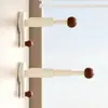 Solução de Armazenamento para Cabides, Organizador Multifuncional Retrátil Montado na Parede Sem Furos para Varanda de Casa, Varal e Prateleira de Armazenamento