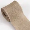 Fita de juta, tira de serapilheira, fita para embrulho de presente de panificação, corda de juta vintage, fita, material decorativo DIY, fabricante em estoque