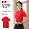 Nova camisa POLO de lapela personalizada com logotipo bordado roupas de trabalho para equipe, lote pequeno de camisas publicitárias personalizadas, camisas culturais