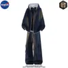 Conjunto de chaqueta sudadera de manga larga con capucha de alta calidad marca NASA para hombre, conjunto completo de moda casual de otoño