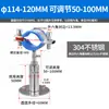 Abrazadera de Tubo de Acero Inoxidable Clip Fijo Abrazadera de Soporte para Tubo Clip para Tubo Soporte Fijo para Tubo de Gas Abrazadera de Soporte para Tubo de Agua Aro