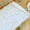 Manta de Muselina de Fibra de Bambú de Cuatro Capas para Bebé Manta para Recién Nacido Verano Fresca Delgada Colcha para Habitación con Aire Acondicionado para Niños