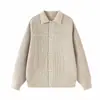 Cardigan de Tricô Yidao Vintage 2026 Outono Novo Estilo Japonês Retrô Cor Sólida Estilo Old Money com Botões para Homens