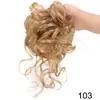 Postizo de Moño Bigote de Dragón, Moño para el Cabello, Postizo de Moño Flor, Diadema con Flecos para Cabello Rizado, Transformación de Estilo para Cabello Corto