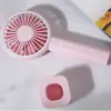 Ventilador de Mão Mini M6 Carregamento USB de Mesa Ventilador Pequeno Conveniente para Escritório Esportes ao Ar Livre Estudante