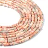 Cristal natural ágata jade tubo redondo contas soltas contas DIY material para joias feitas à mão pulseira colar Atacado Atacado